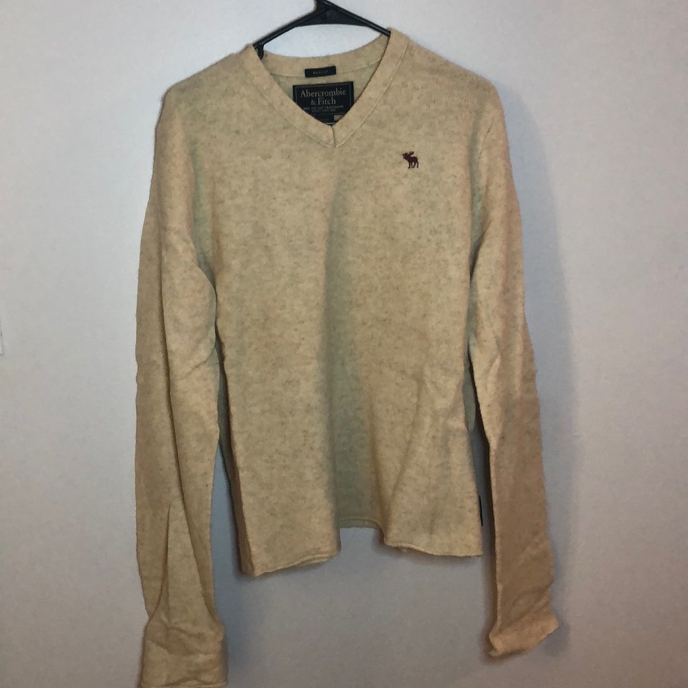 Men’s Ambercrombie & Finch Muscle V Neck Sweater